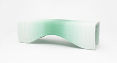 Small Gradient 3D Printed Bench by Philipp Aduatz