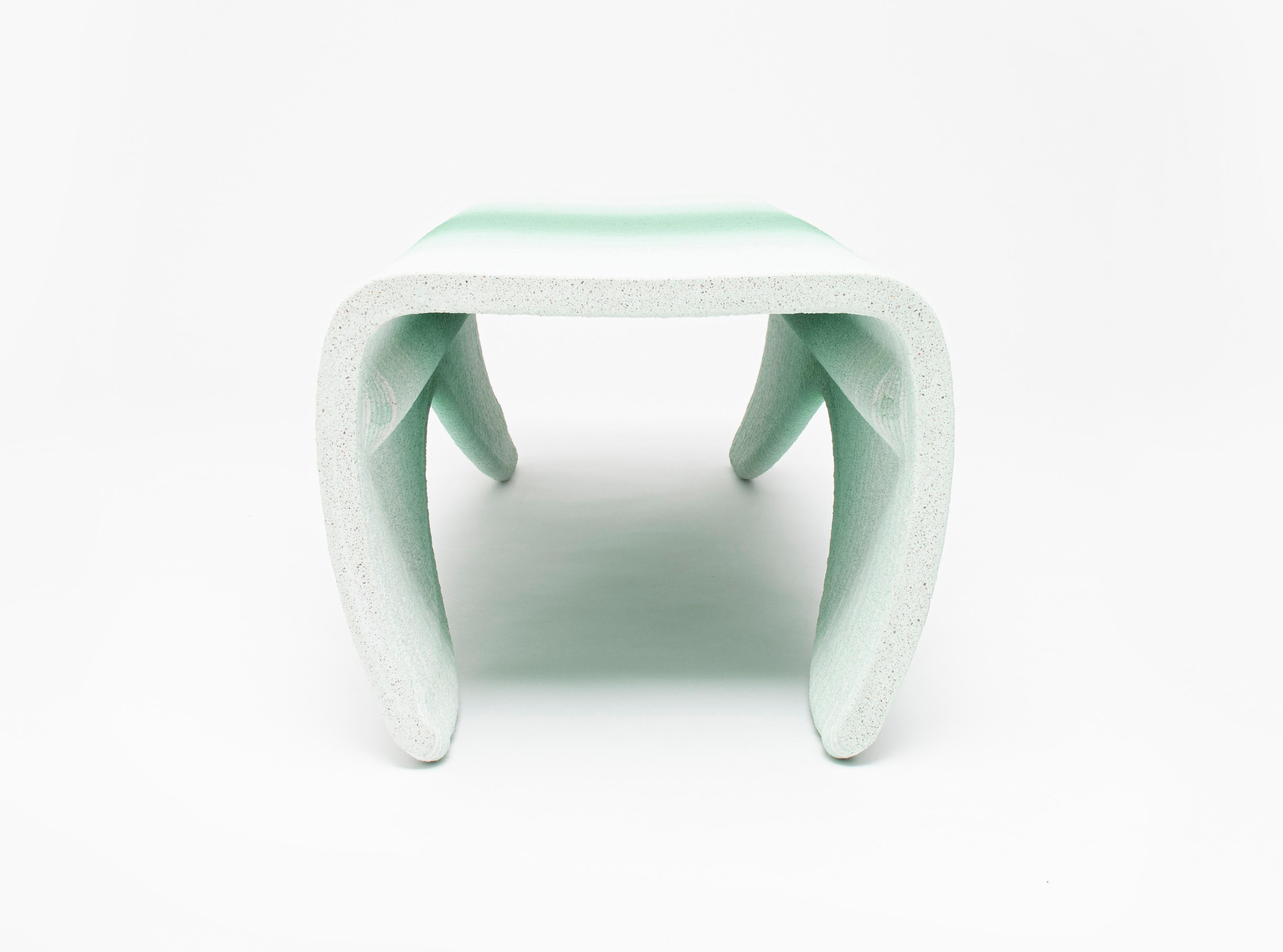 Steel Small Gradient Bench by Philipp Aduatz