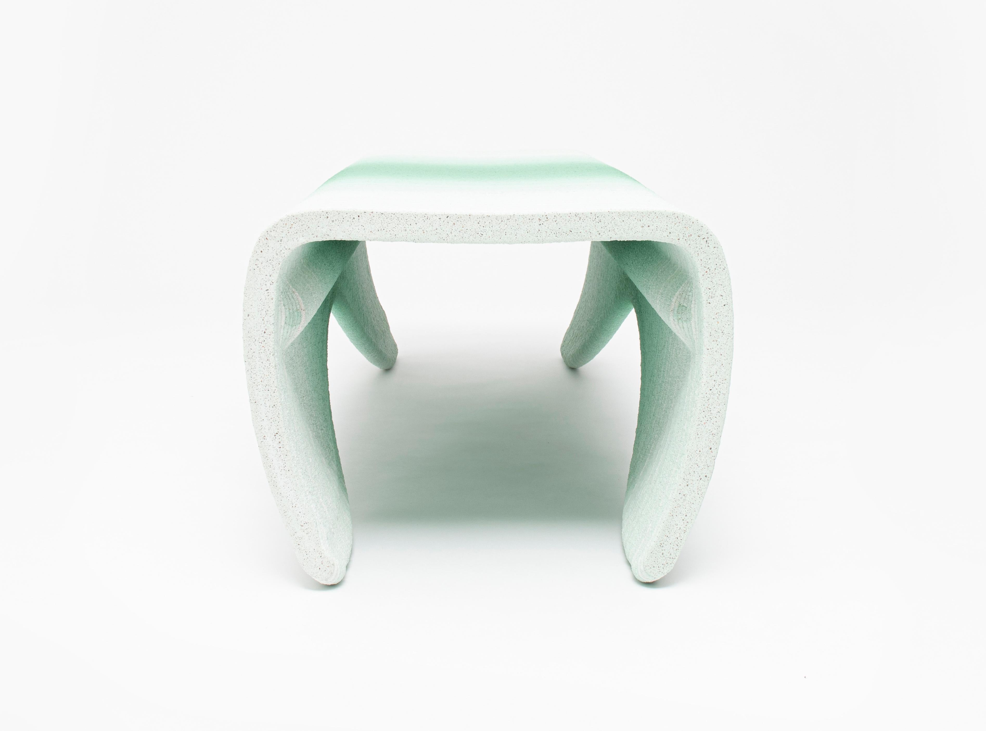 Steel Small Gradient Bench by Philipp Aduatz For Sale
