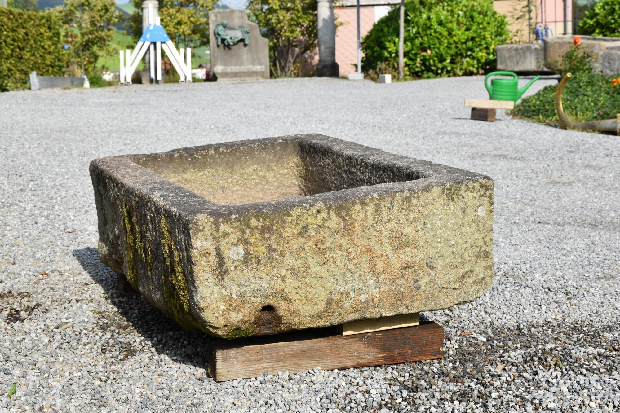 18th Century and Earlier Small Granite Fountain, 18th Century, France For Sale
