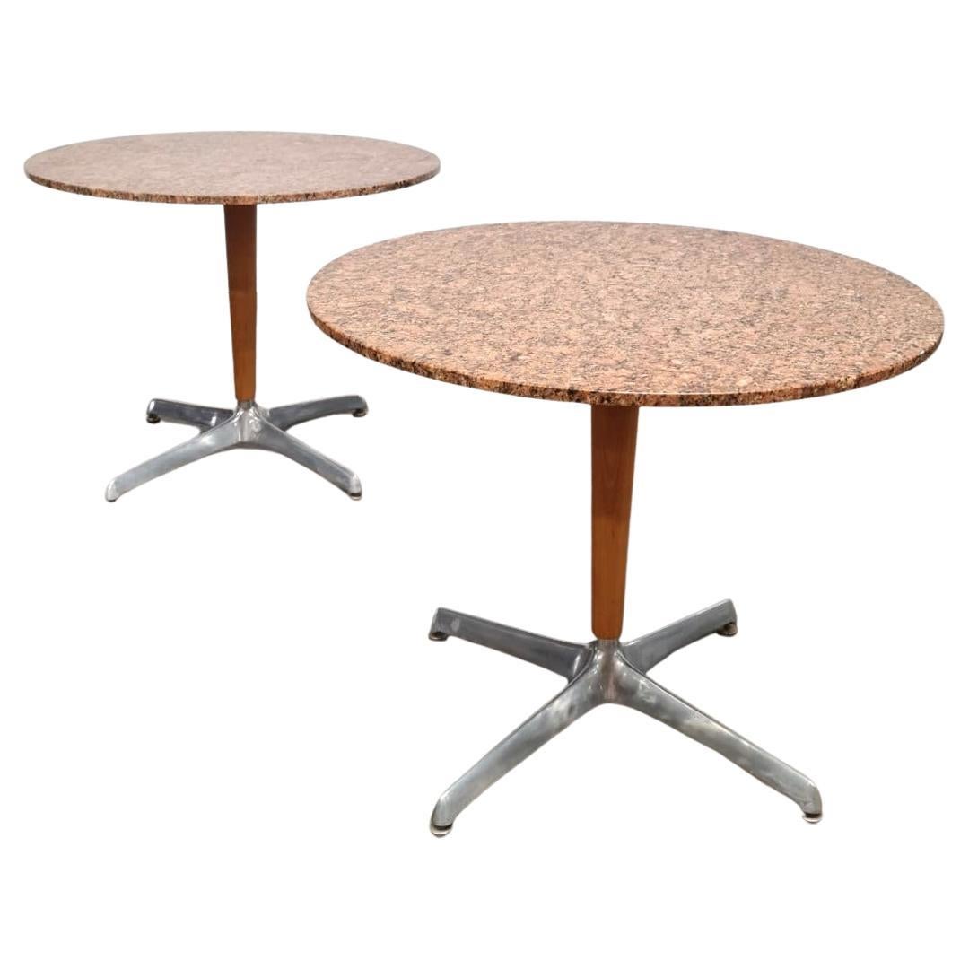 Small granite top bistro table