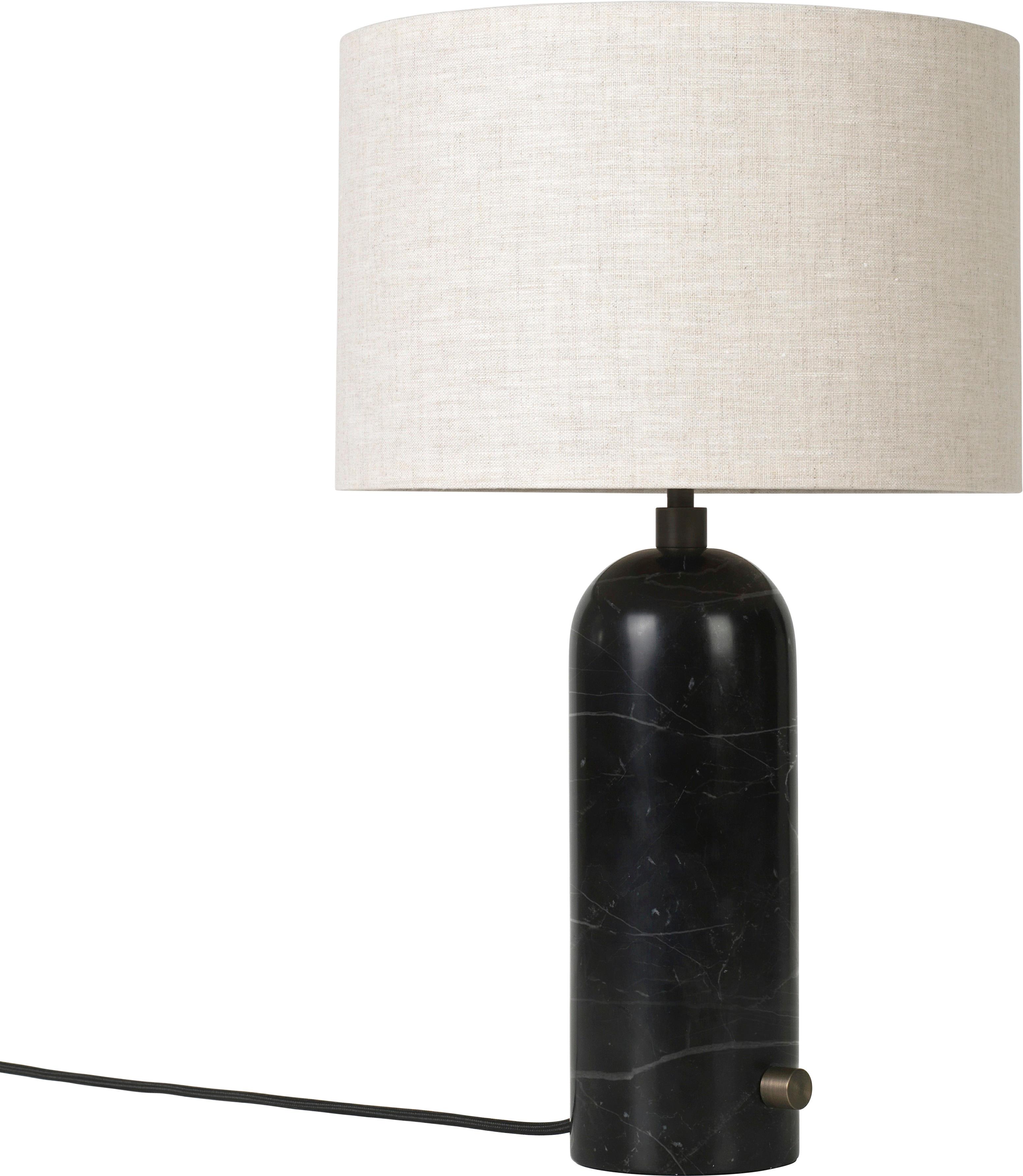 Tischlampe „Gravity“ aus Marmor von Space Copenhagen für Gubi in Schwarz (Skandinavische Moderne) im Angebot