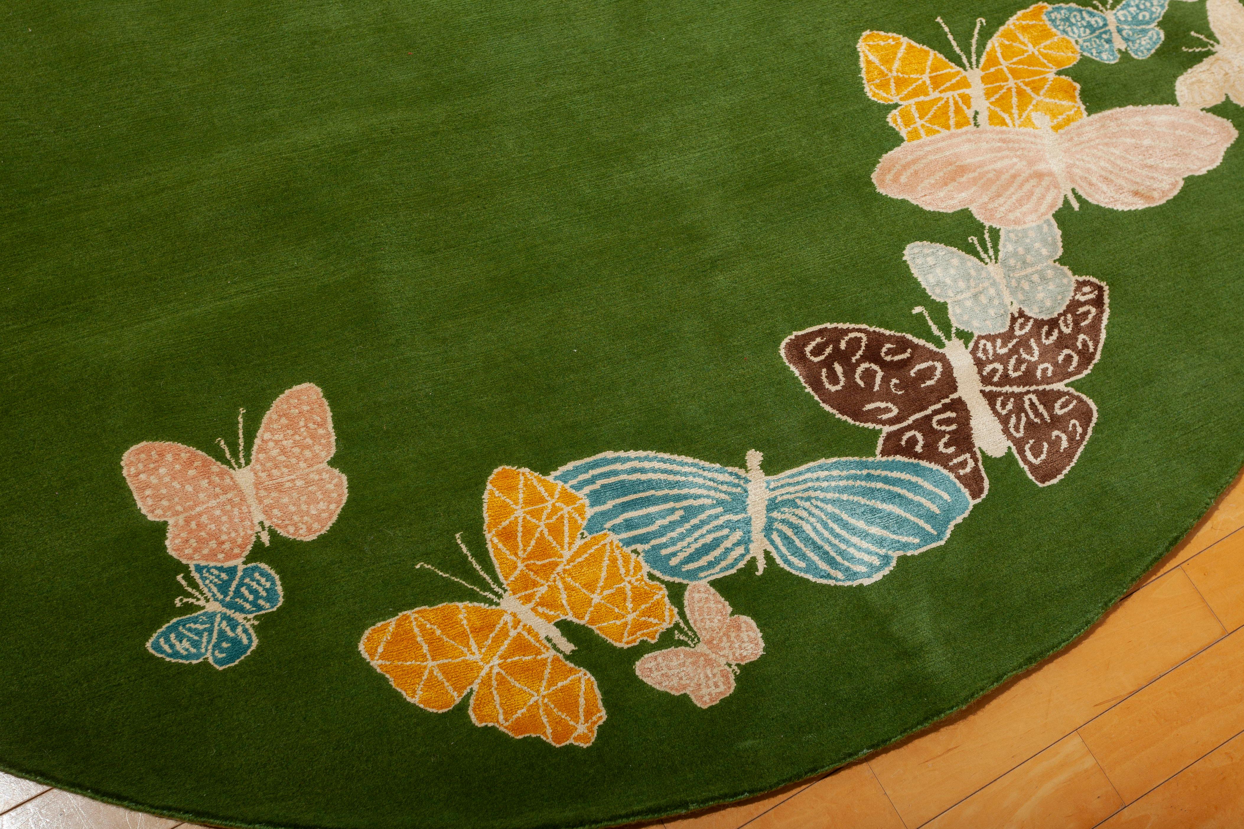 butterfly rug