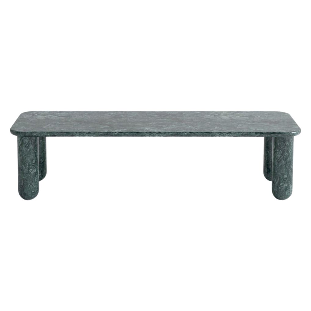 Small Green Marble "Sunday" Coffee Table, Jean-Baptiste Souletie For Sale
