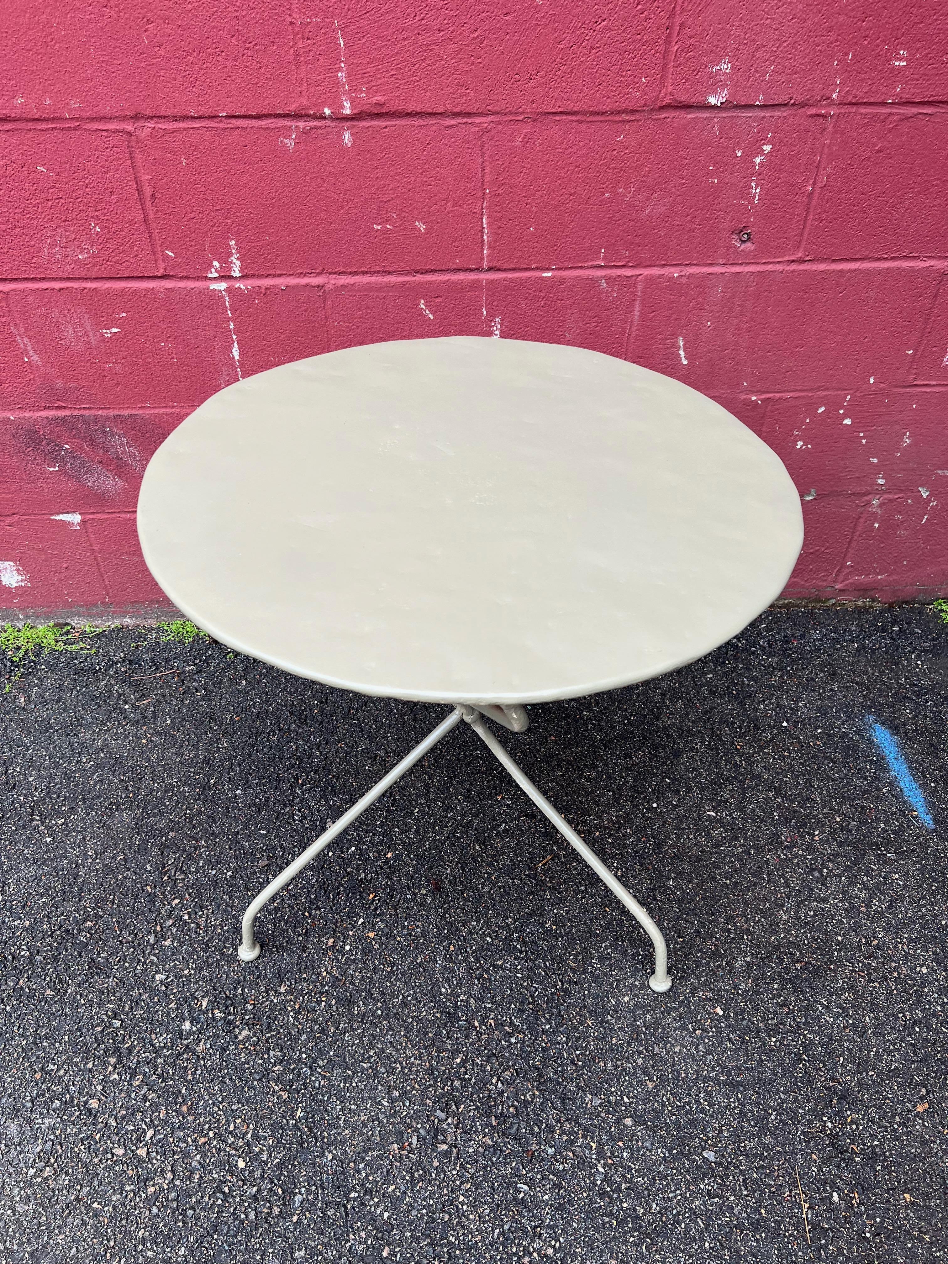 painted folding table