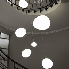 Small 'Gregg' Handblown Glass Pendant for Foscarini