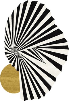 Small Hand Knotted Nautilus Rug by Florian Pretet and Lisa Mukhia Pretet