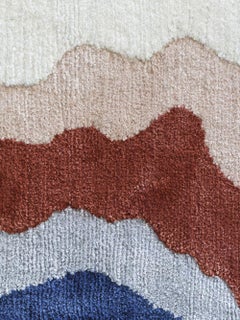 Small Hand Knotted "Ricky" Rug, Florian Pretet and Lisa Mukhia Pretet