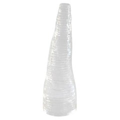 Small Handmade Stratum Tempus Bright Acrylic Vase by Daan De Wit