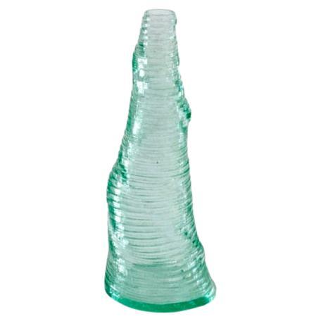 Small Handmade Stratum Tempus Glass Acrylic Vase by Daan De Wit