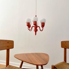 Small Hans - Agne Jakobsson Six Light Hurricane Chandelier, Markaryd, Sweden