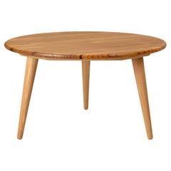 Petite table basse CH008 de Hans Wegner en teck et chêne pour Carl Hansen & Son