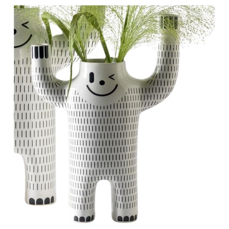 Small Happy Yeti vase by Jaime Hayon 
Dimensions: D 10 x W 24 x H 34 cm 
Materials: Glazed ceramic vase in white with decorations in black.
Also available in size Large. Please contact us for more information. 


From when I was little, I