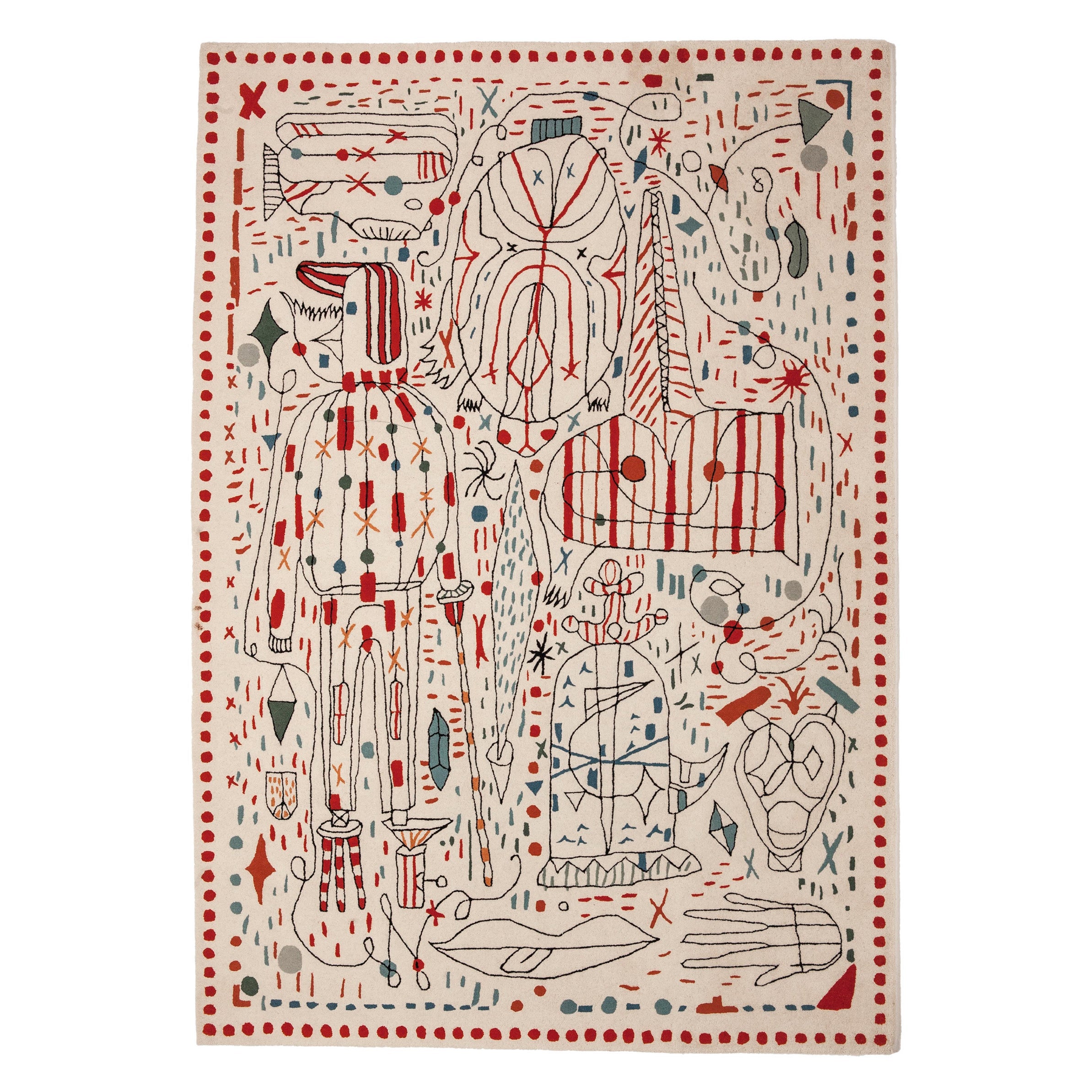Small 'Hayon x Nani' Hand-Tufted Rug by Jaime Hayon for Nanimarquina