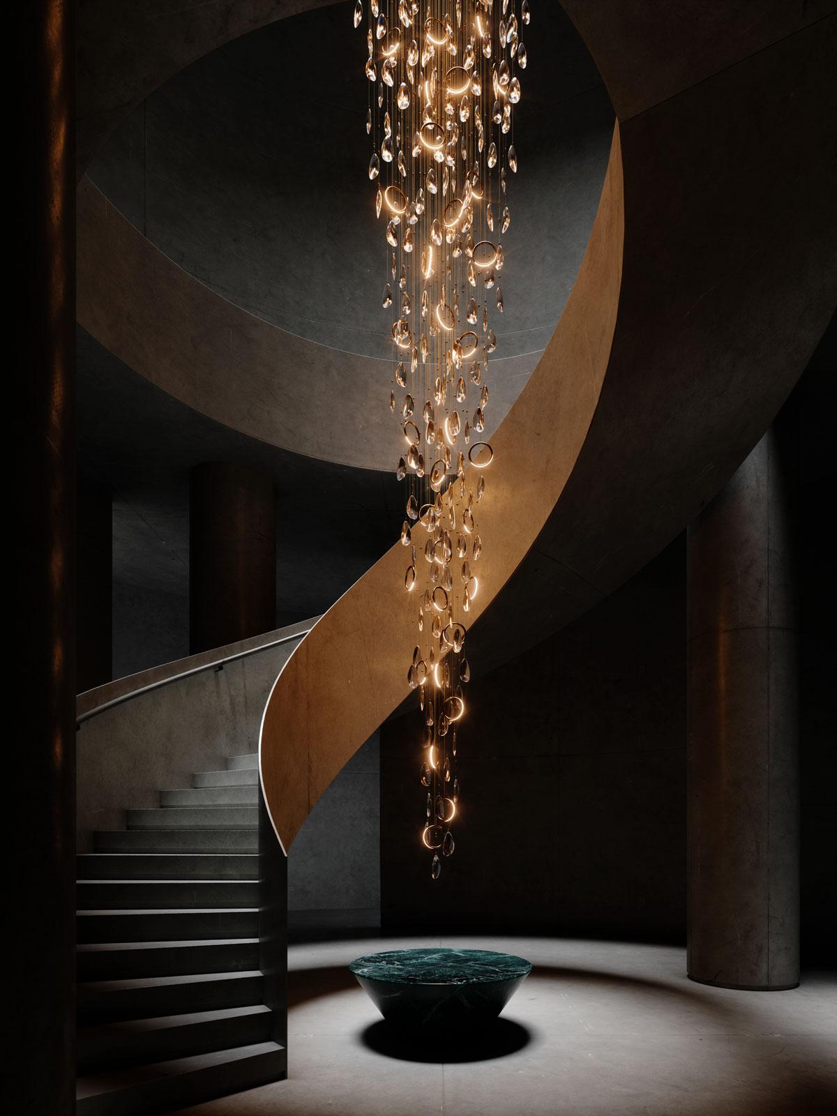 Lampada a sospensione Helix piccola di Rock and Soar In condizioni Nuovo in vendita a Geneve, CH