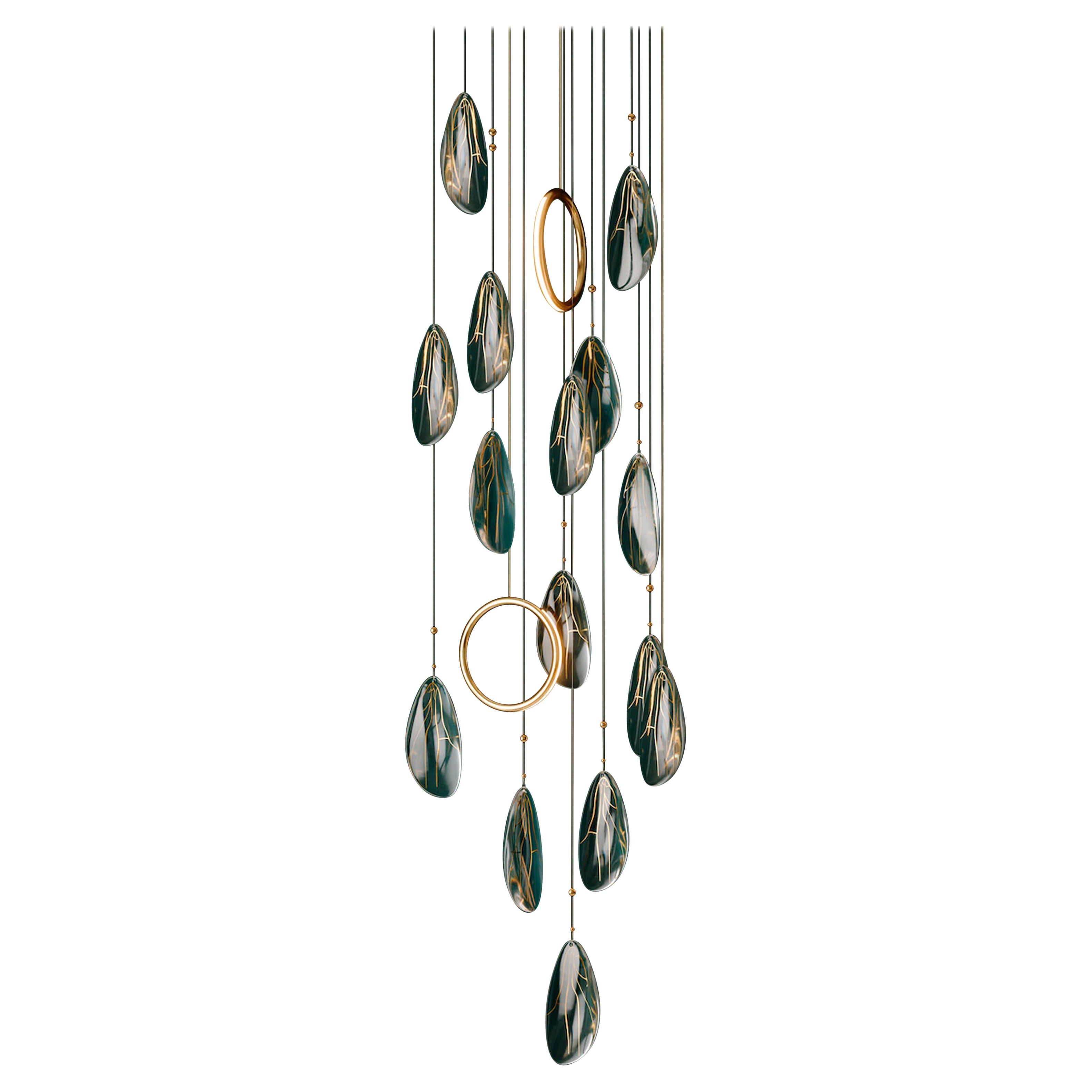 Small Helix Pendant Lamp by Rock and Soar