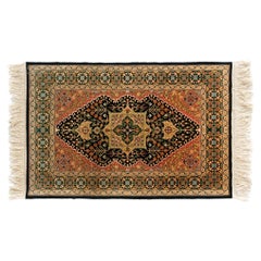 Small Hereke Pure Silk Turkish Rug