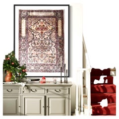 Small Héréké Silk Rug