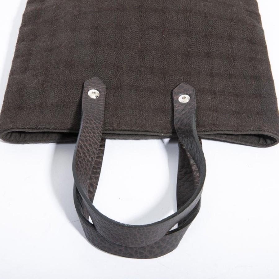 Small Hermès canvas bag For Sale 2