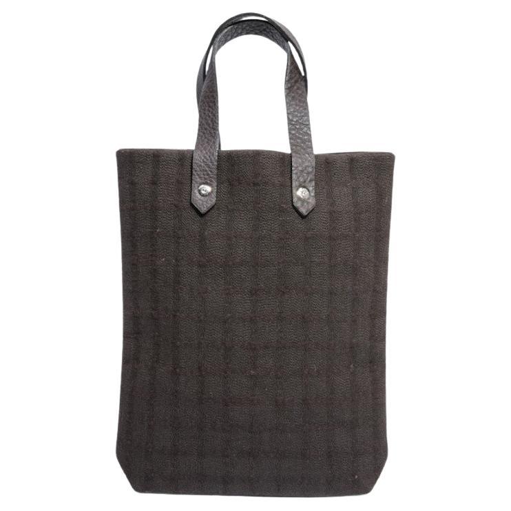Small Hermès canvas bag For Sale