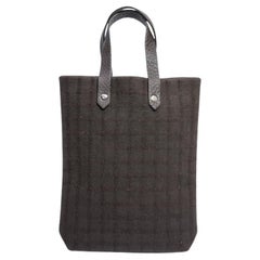Kleine Hermès Canvas-Tasche