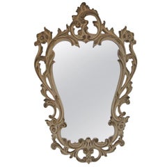 Vintage Small Hollywood Glamour Mirror