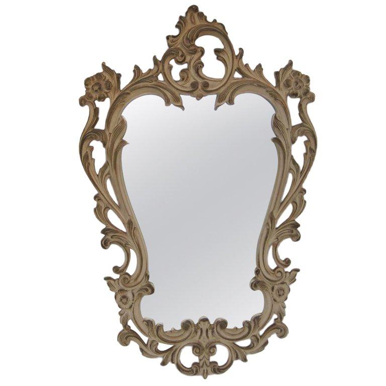 Small Hollywood Glamour Mirror For Sale at 1stDibs