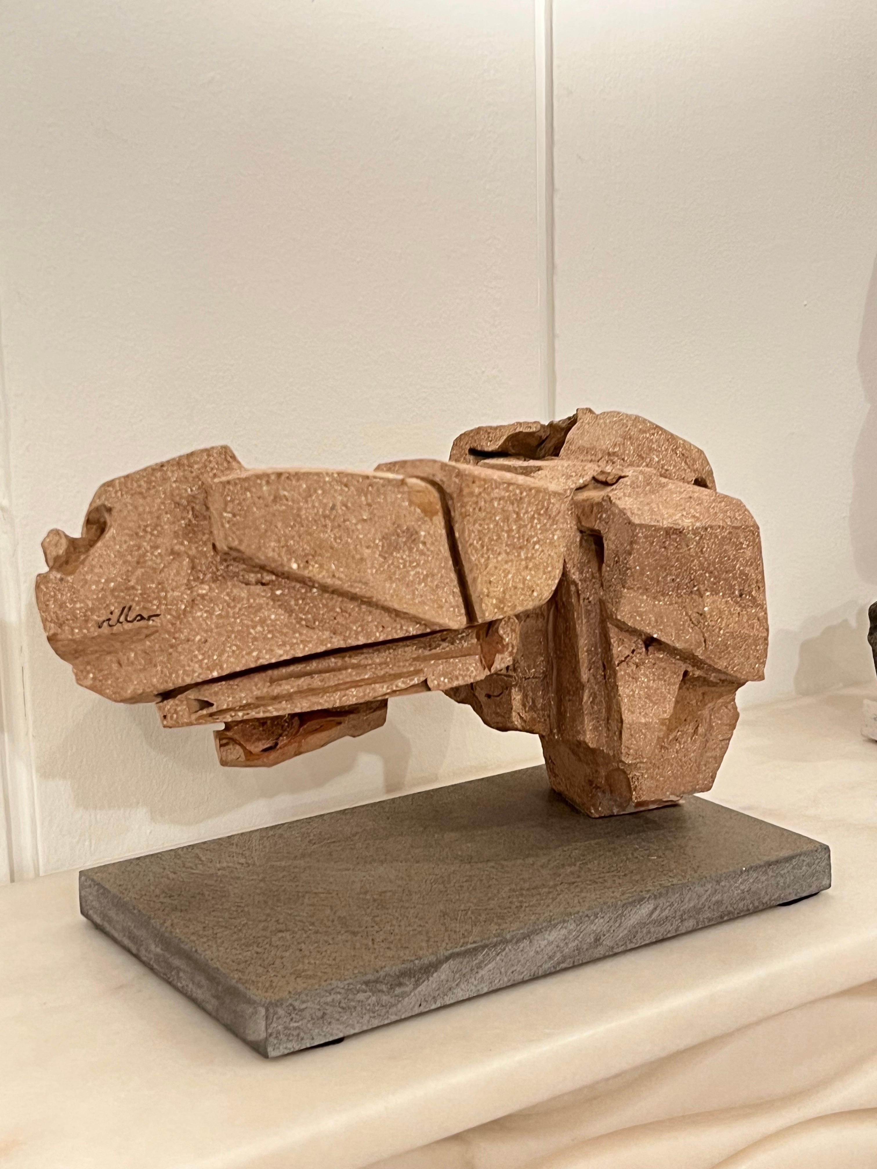 Horizontal sculpture by Ignacio Villar For Sale 3
