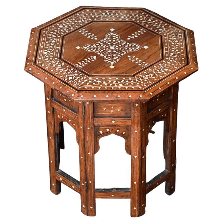 Small Hoshiarpur Folding Occasional Table at 1stDibs