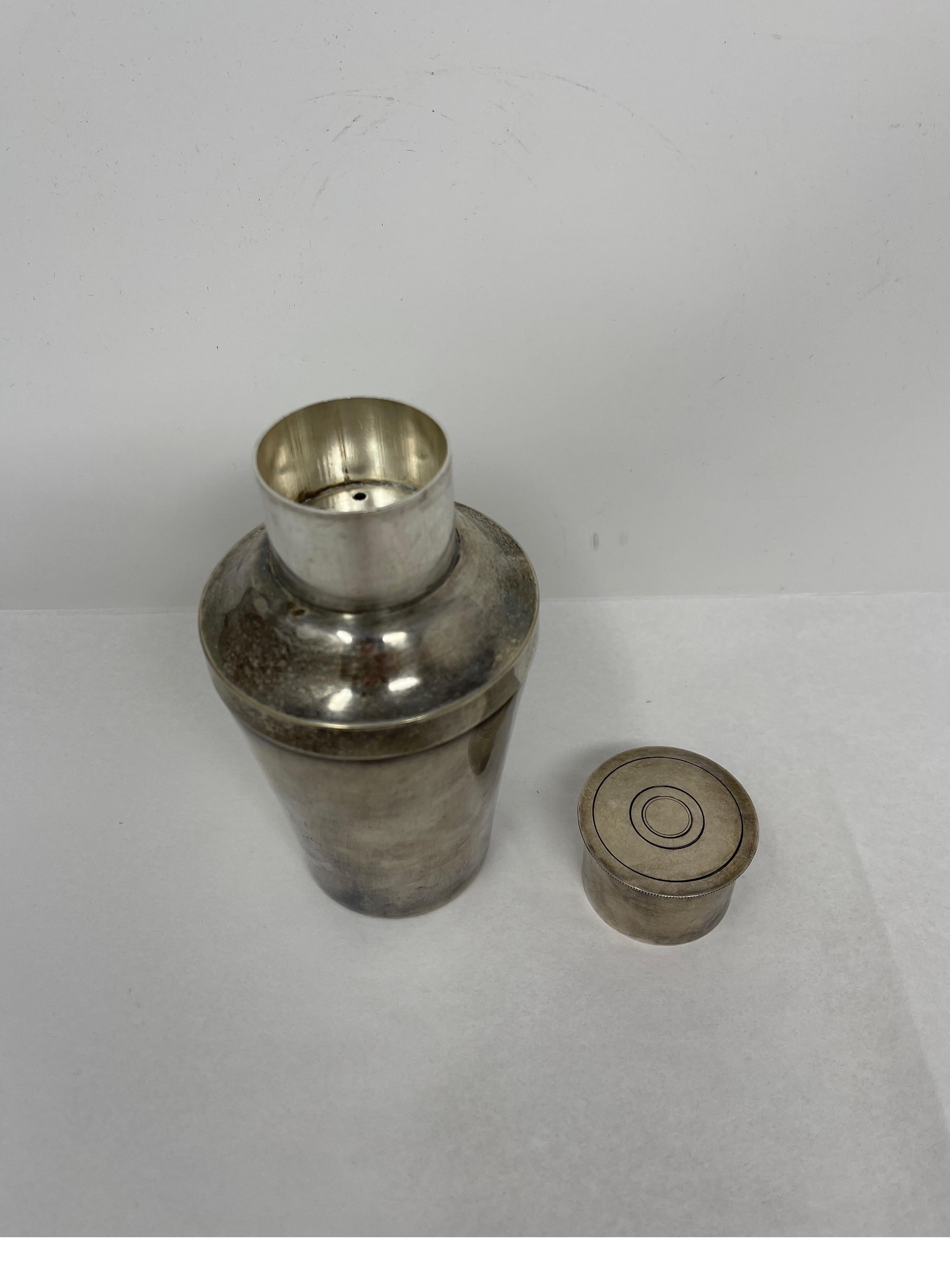 Small Hotel Silver Cocktail Shaker 1