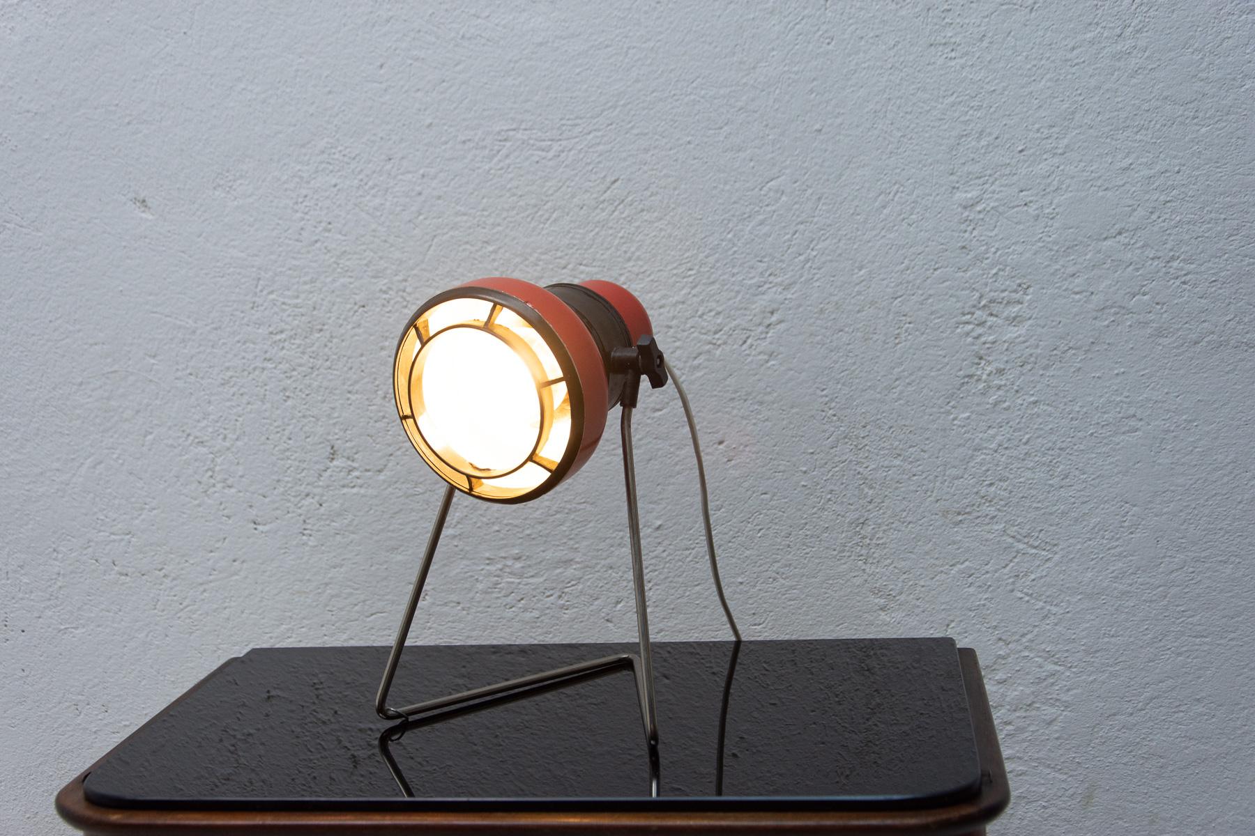 Small Hungarian Adjustable Table Lamp, 1970's For Sale 3