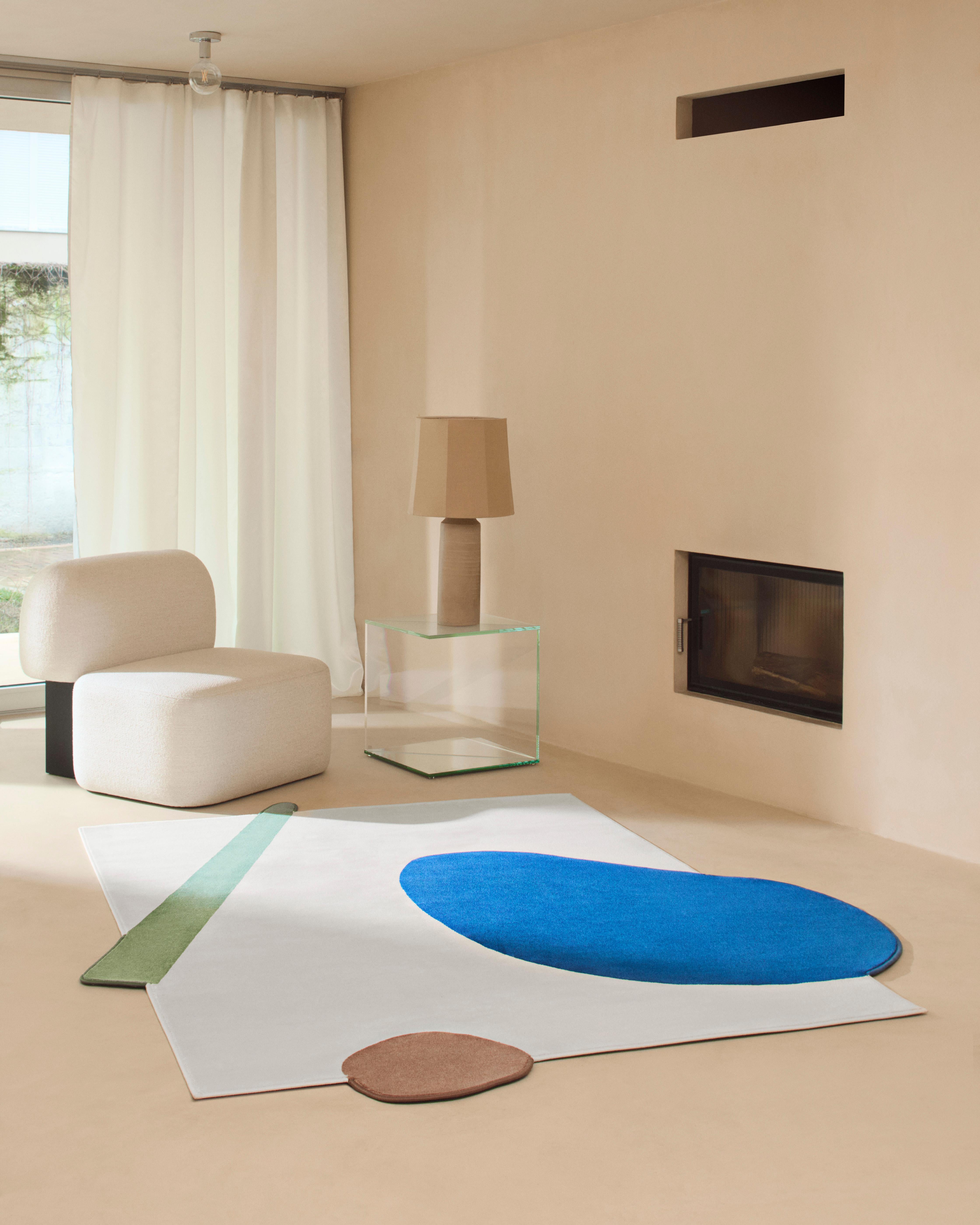 Pequeña I Lámpara de mesa Sonora de ratán by NASSI Arcilla en venta