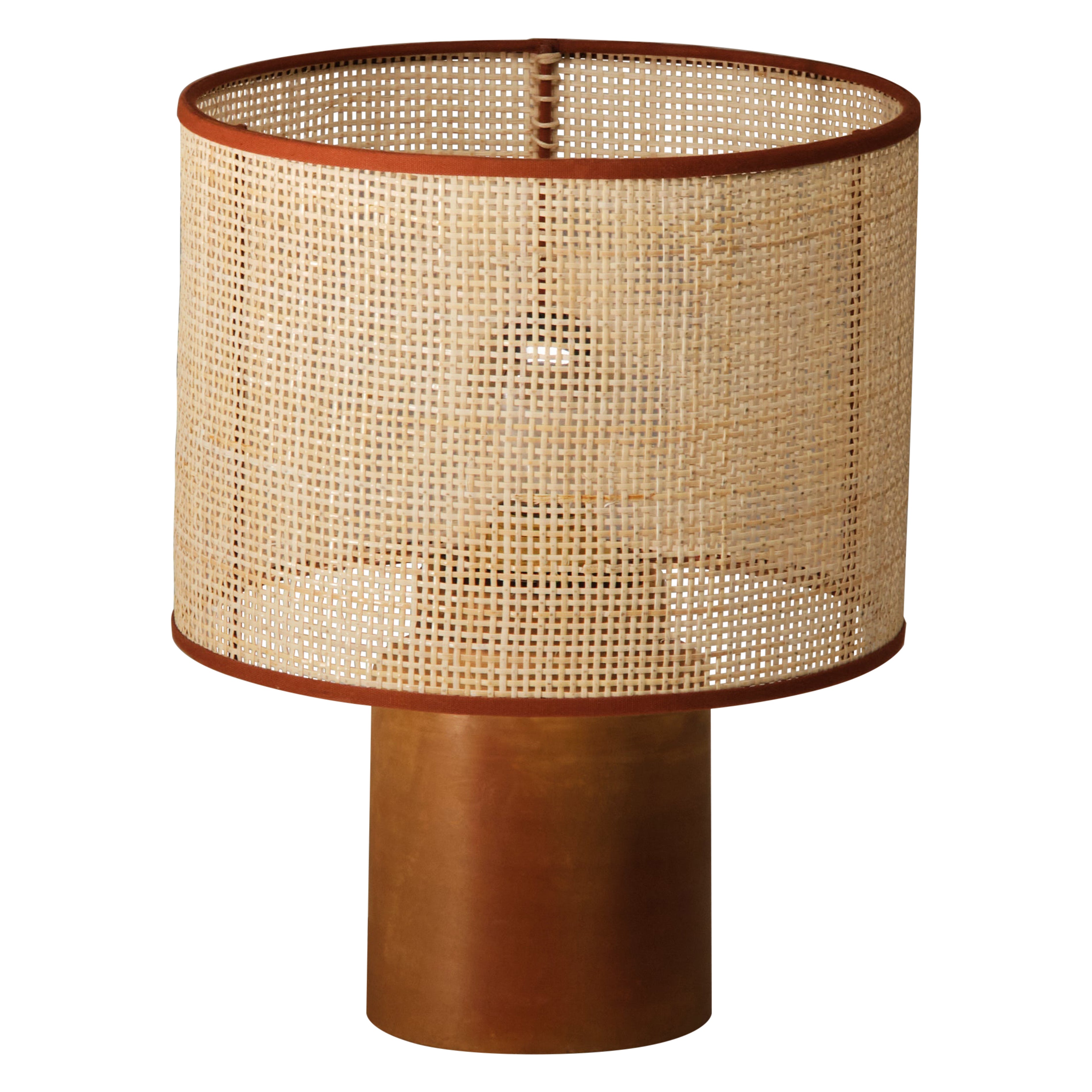 Lampada da tavolo in rattan Small I Sonora di NASSI