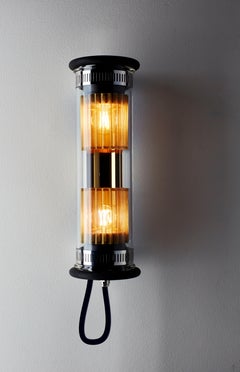 Small In The Tube Gold Wall Lamp by Dominique Perrault & Gaëlle Lauriot-Prévost