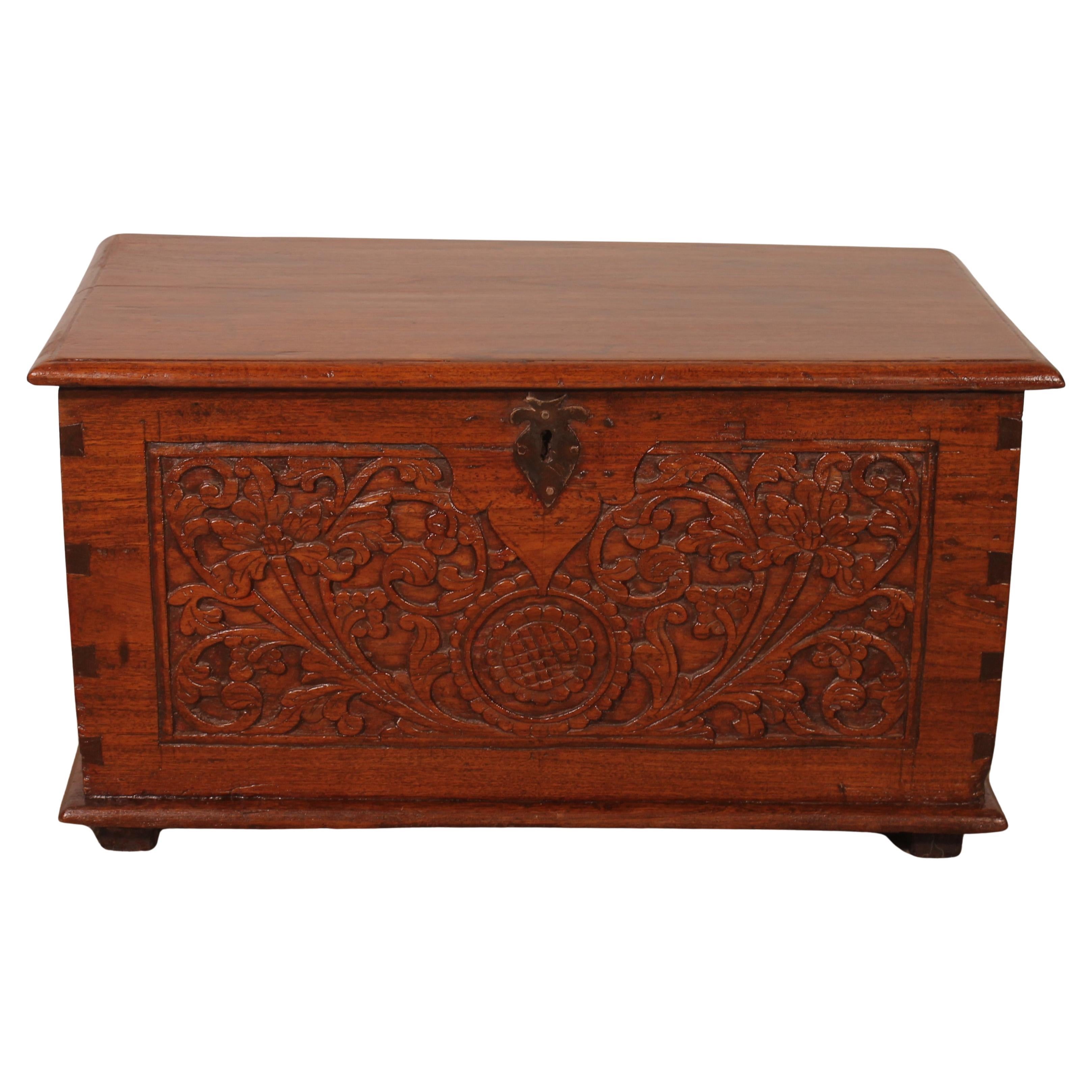 Small Indian Spice Chest - 19th Century