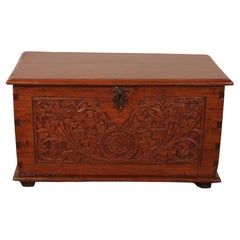 Small Indian Spice Chest - 19th Century