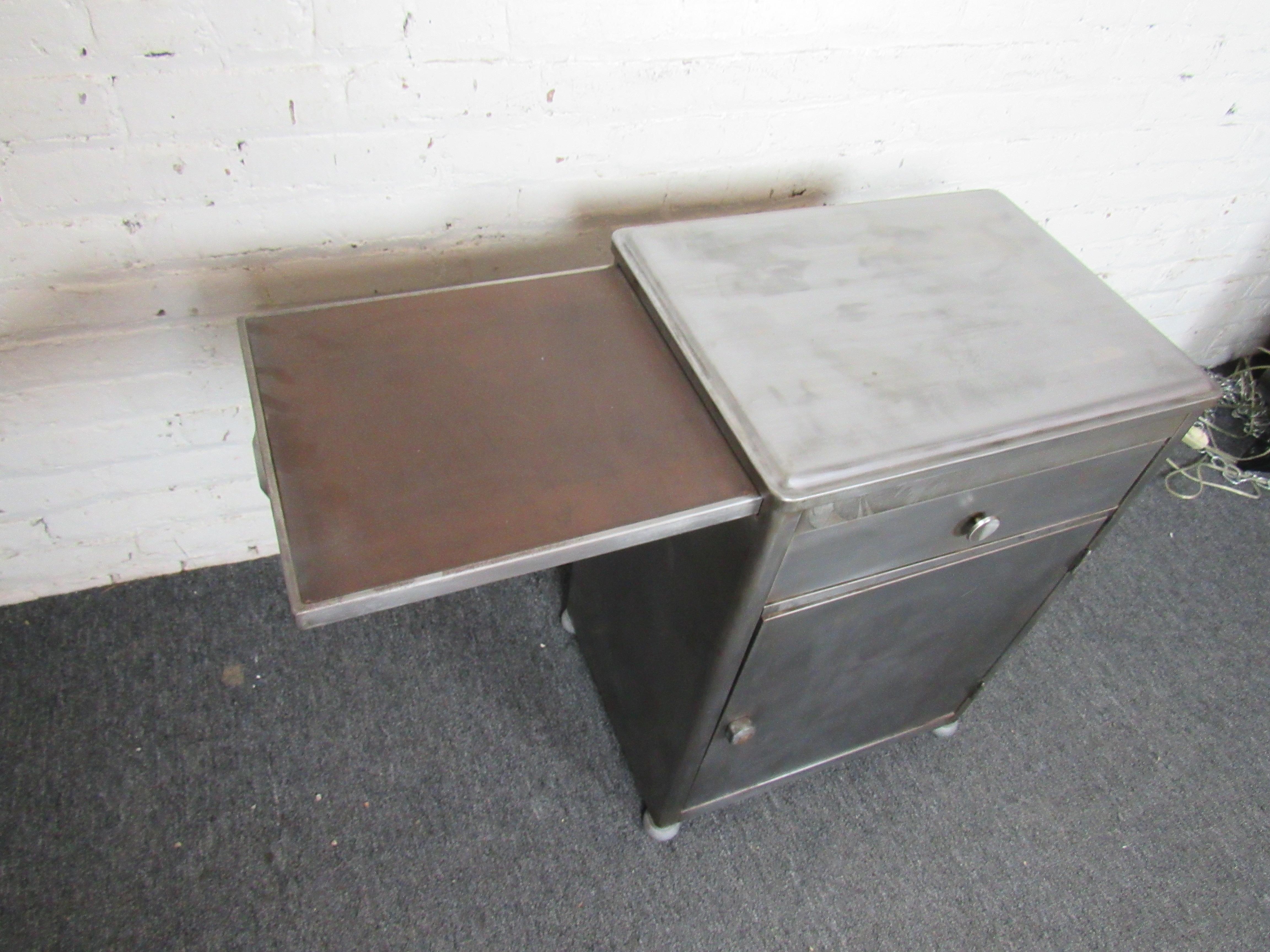 20th Century Small Industrial Cabinet