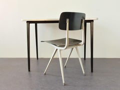 Small Industrial Desk Table Set by Friso Kramer for Ahrend de Cirkel, 1950s