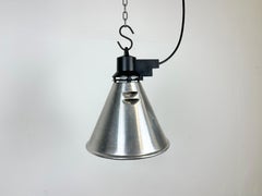 Industrial French Aluminium Pendant Lamp, 1960s
