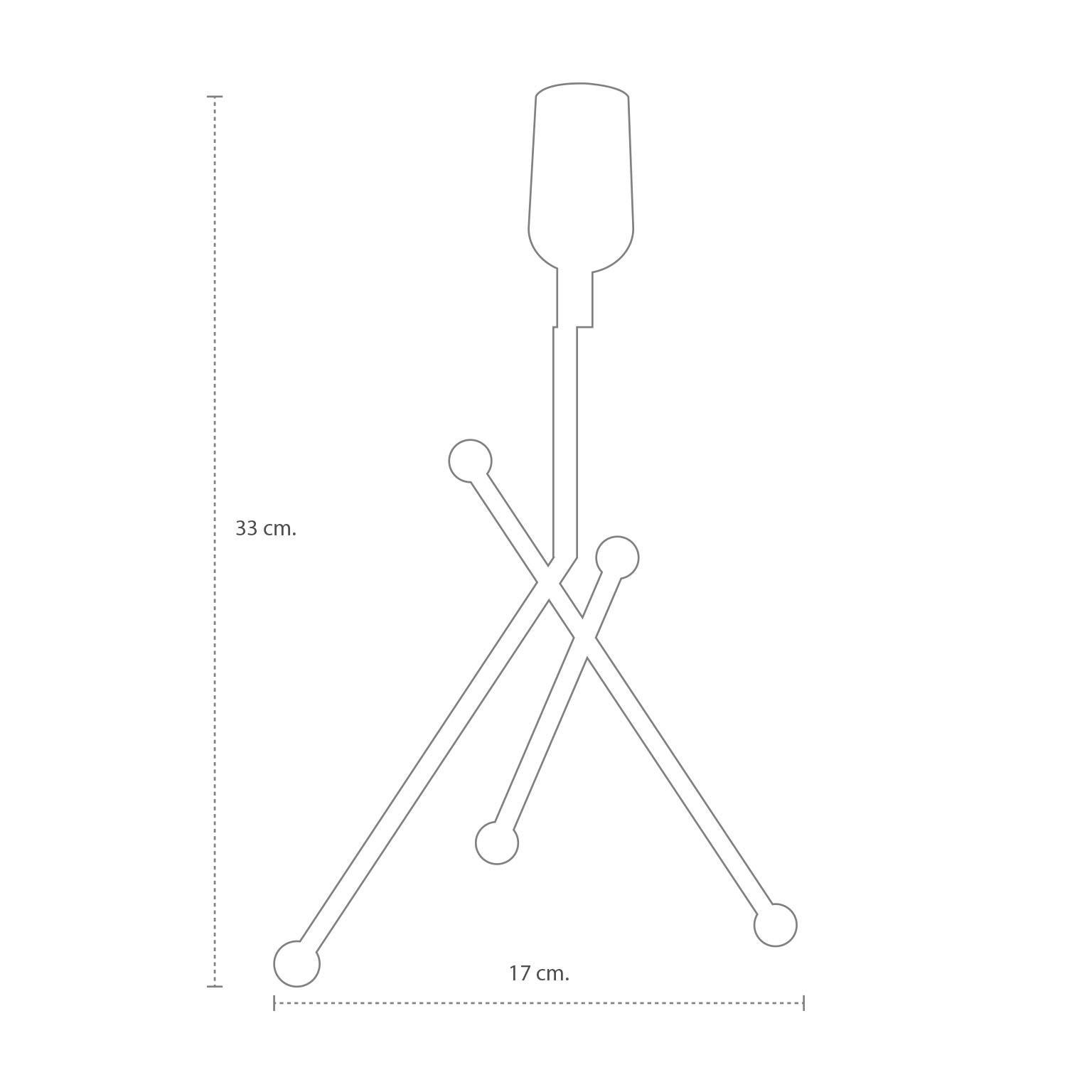 Milieu du XXe siècle Petite lampe en fer et laiton attribuée à Arturo Pani en vente