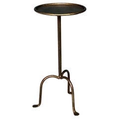 Small Iron and Metal Drinks Table 
