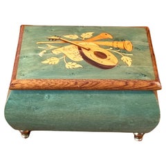 Small "Isle of Capri" Music Box by Reuge of Italy