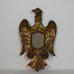 Small Italian, 19th Century, Neoclassical Eagle Mirror