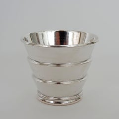 Small Italian Art Deco Silver Planter