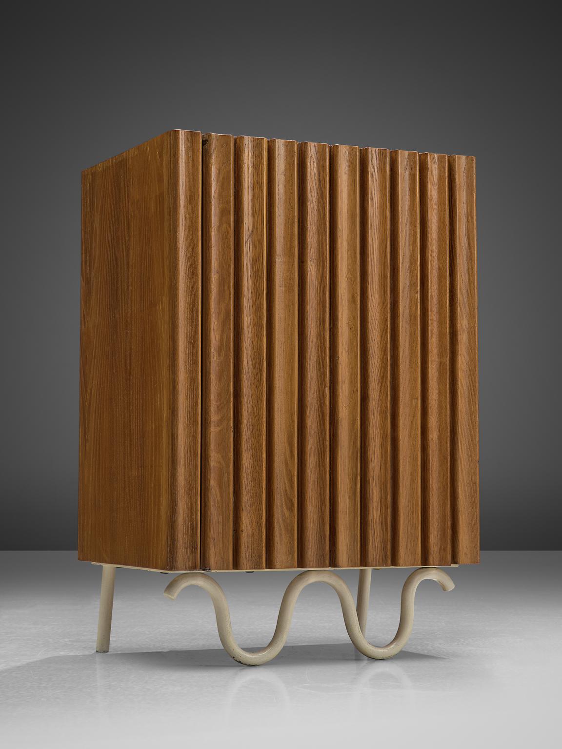 Mid-20th Century Small Italian Cabinet, 1950s