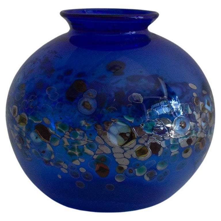 Petit Vase Italien En Faïence - Occasion - Non Signé