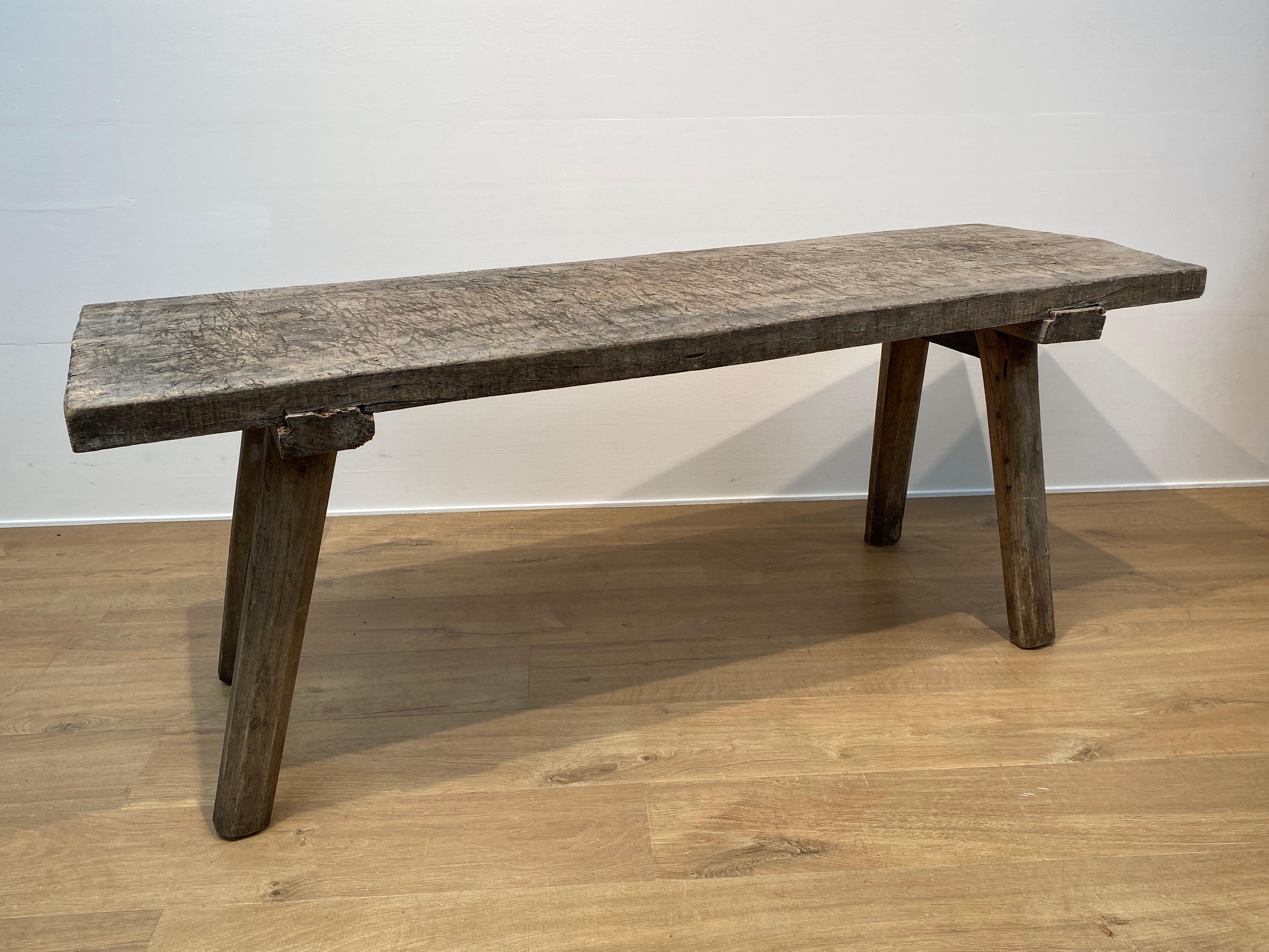 Petite table de ferme italienne en vente 4