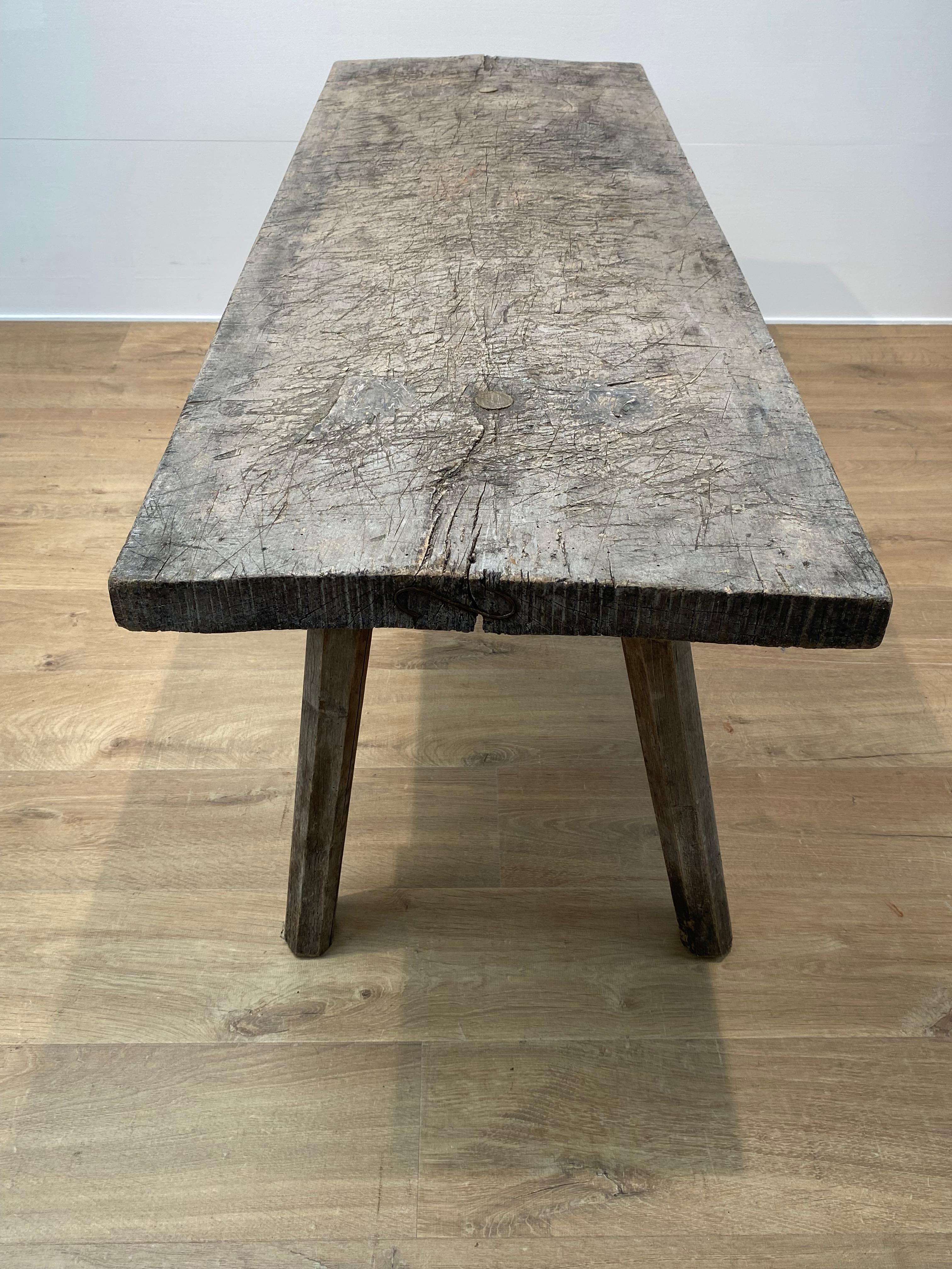 Petite table de ferme italienne en vente 2
