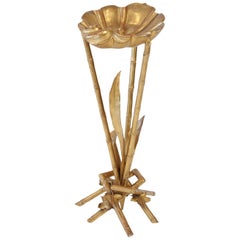 Small Italian Giltwood Side Table