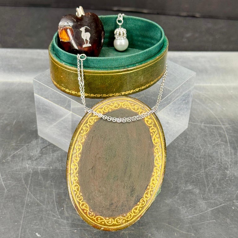 Petite Boîte à Bijoux Vintage Ancienne – Portable Et Rétro – Occasion